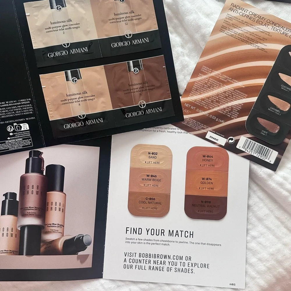 Assorted Bundle of Samples